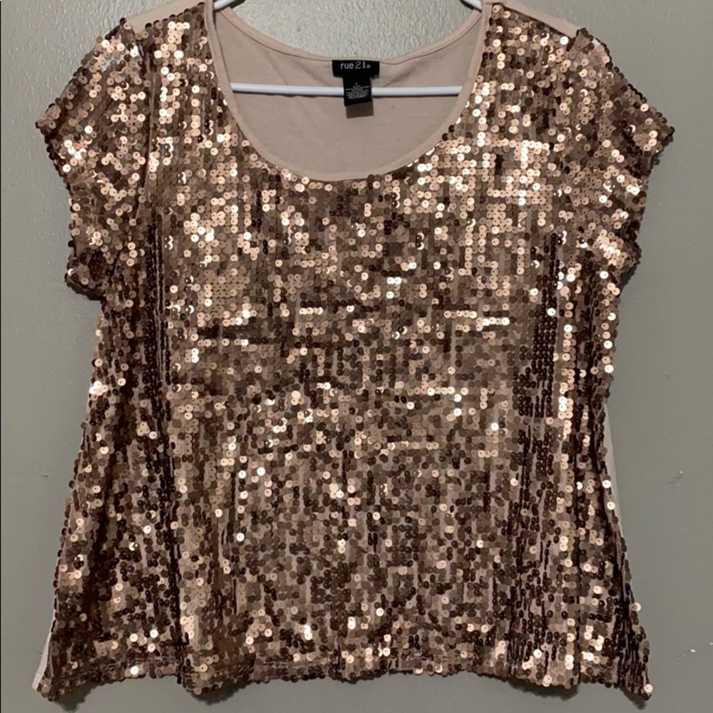 Rue 21 Sequin Top